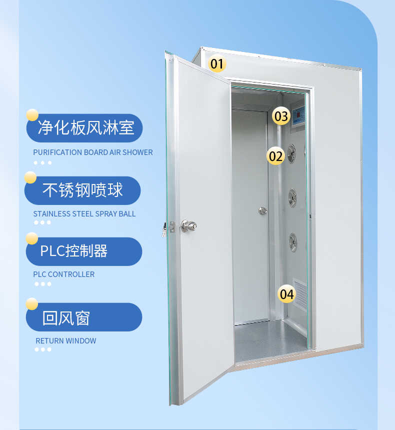 沈阳冷轧双人三吹风淋房