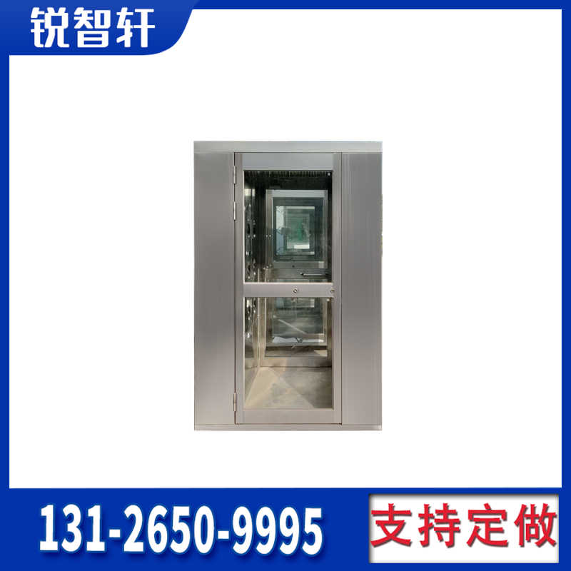 304不锈钢单人单吹风淋室
